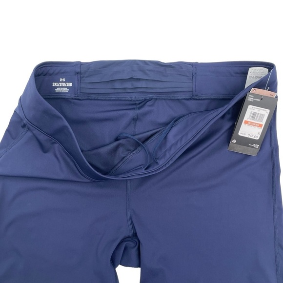 Under Armour Men's Size 3XL Navy Launch 1/2 tights NWT - Picture 5 of 9